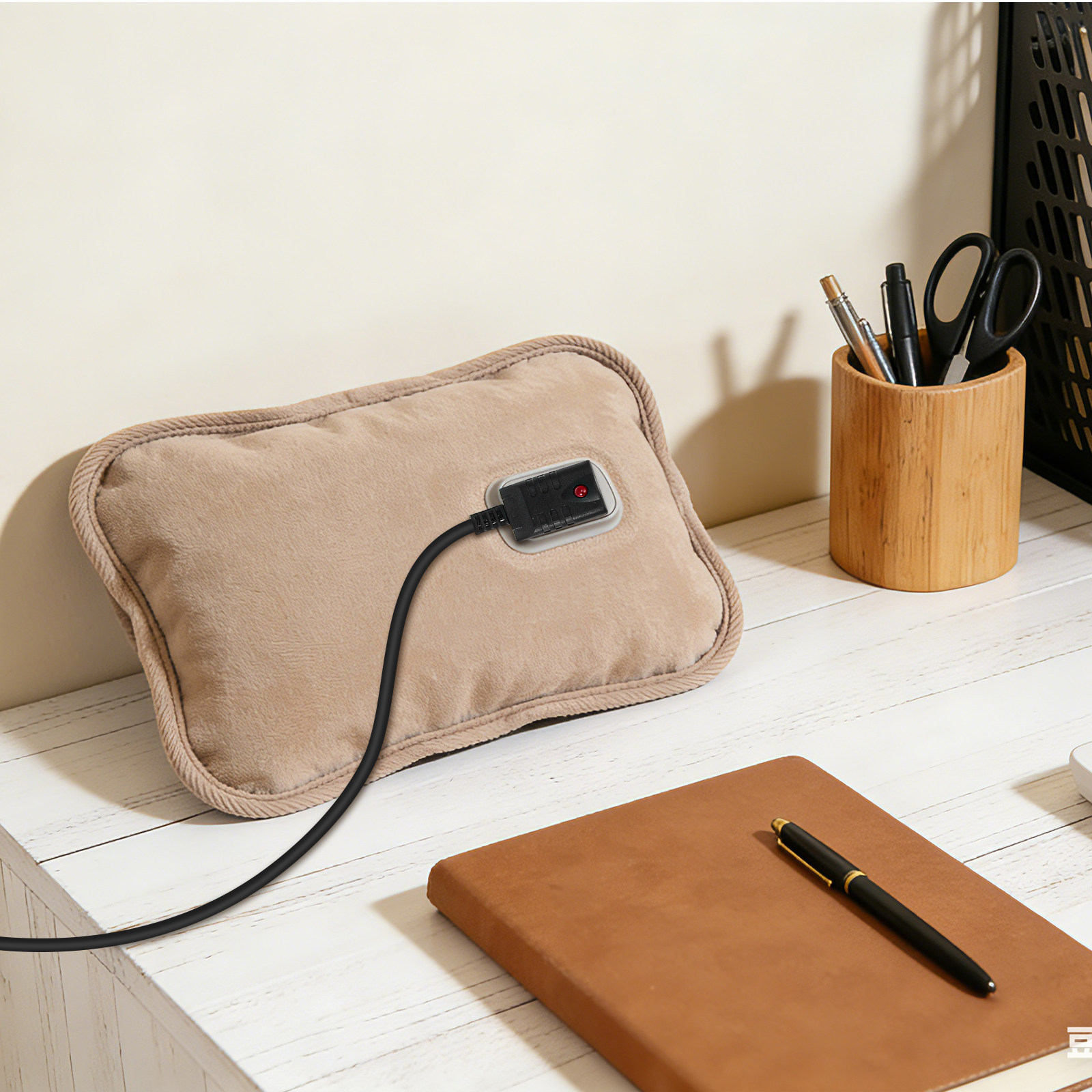 Hand Warmer Electric - 携帯用湯たんぽ、ケーブル式、安定した温度、PP製、銅製、過熱防止機能付き、充電式、手用温熱器