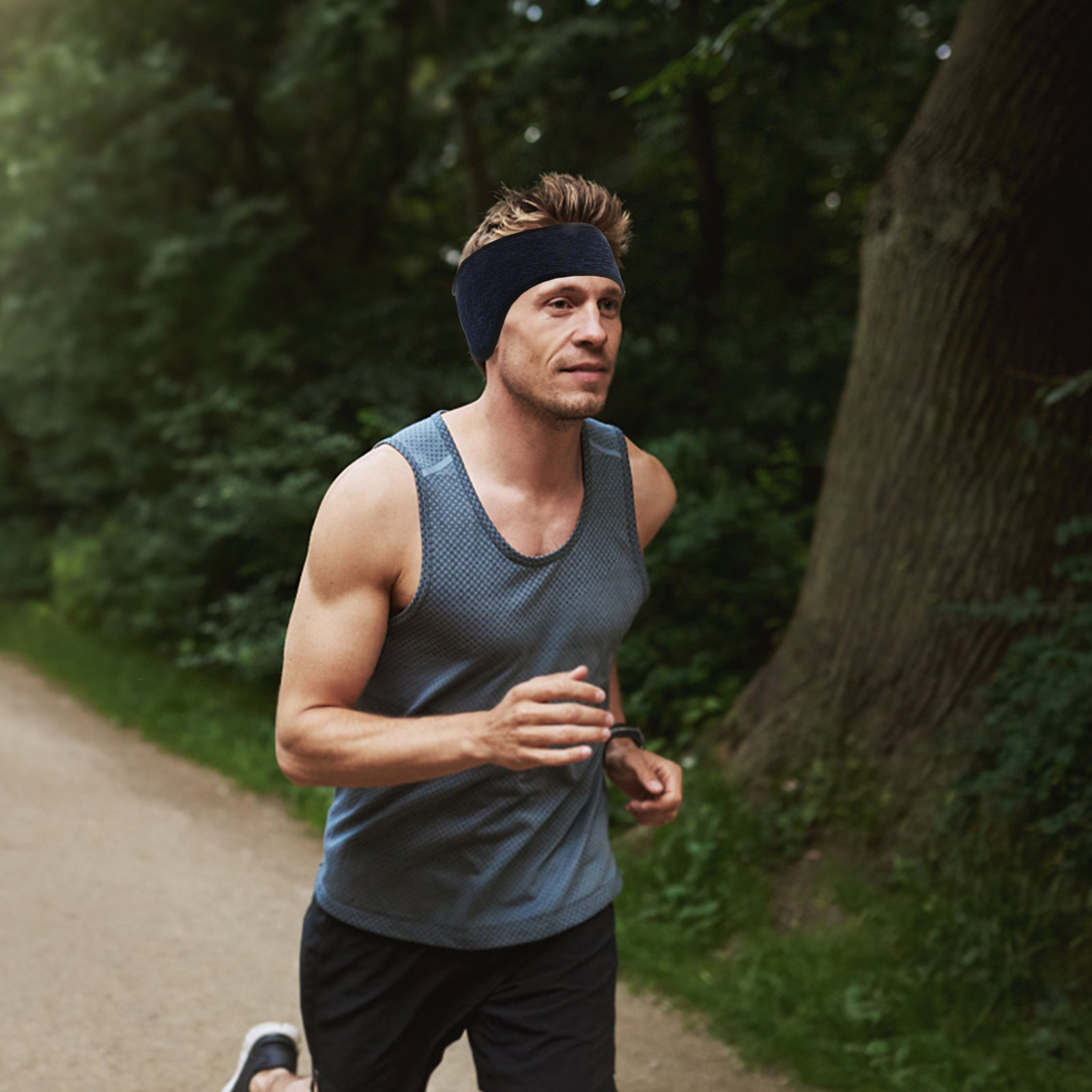 4個入り 冬用 ランニングヘッドバンド、耳あて、フリース裏地 - Fleece Ear Warmer Band のレビューと価格