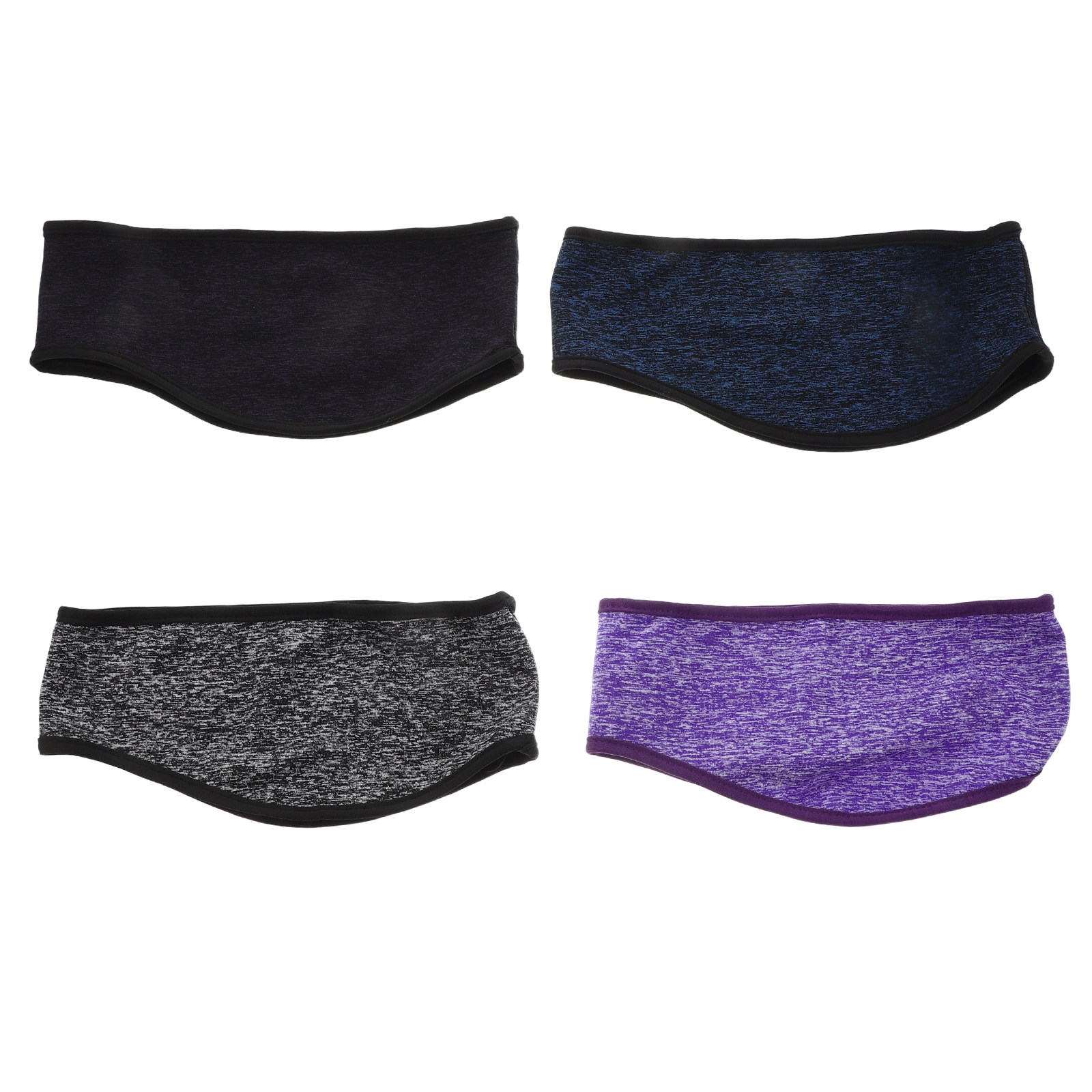 4個入り 冬用 ランニングヘッドバンド、耳あて、フリース裏地 - Fleece Ear Warmer Band のレビューと価格